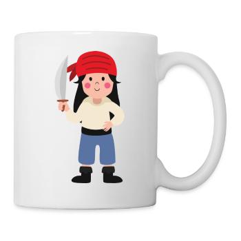 La femme du pirate - Mug blanc - blanc - Droite