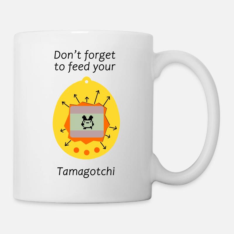 Feed Tamagotchi - Tasse - Weiß