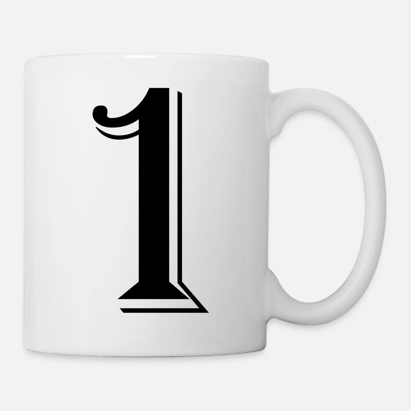 1 - Mug - white