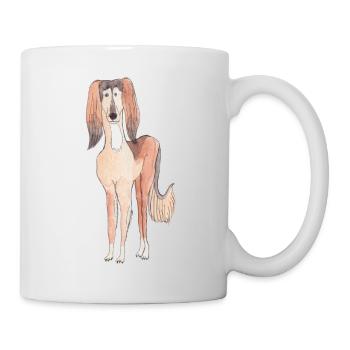 Saluki Fun - Mug - white - Right