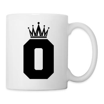 0 Krone - Tasse - Weiß - Rechts