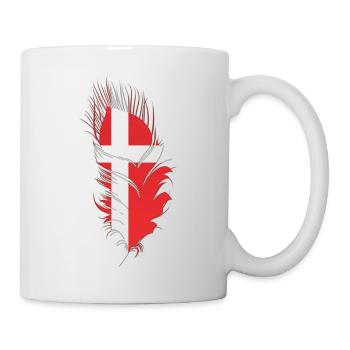 Dänemark - Tasse - Weiß - Rechts