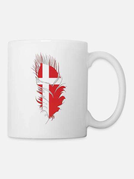 Dänemark - Tasse - Weiß