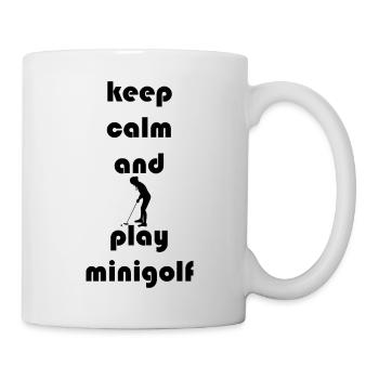 MINIGOLF MINIGOLF -GOLF - Mug blanc - blanc - Droite