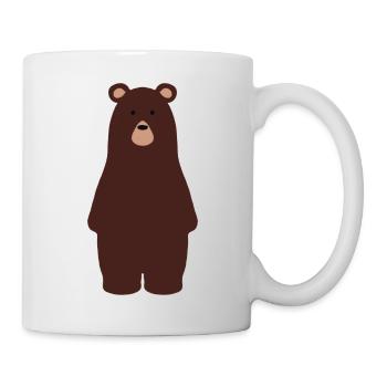 Brown Sweet Bear - Mug - white - Right