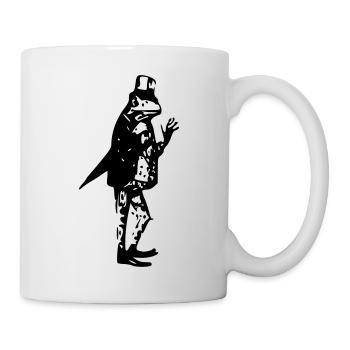 Frosch - Tasse - Weiß - Rechts