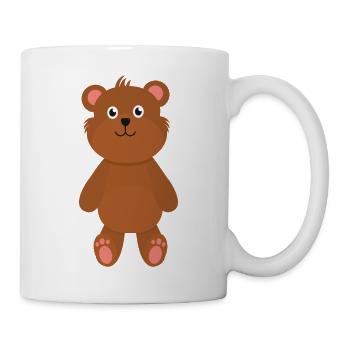 Bär - Tasse - Weiß - Rechts
