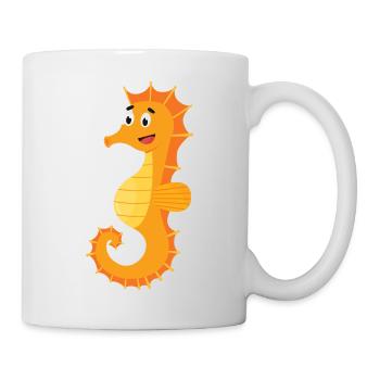Sea horse - Mug - white - Right