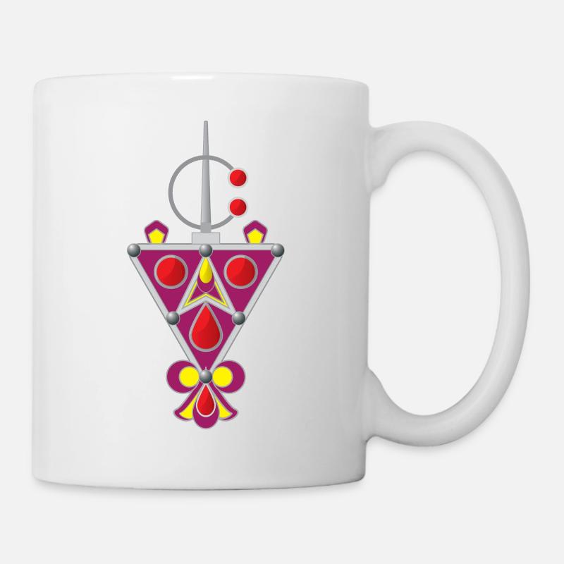 Bijoux berbères (Tabzimt) - Mug blanc - blanc