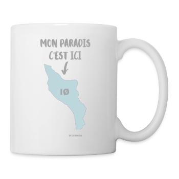 Moon paradis , serie ile d'Oléron - Mug blanc - blanc - Droite