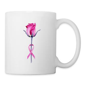 Octobre rose - Mug blanc - blanc - Droite