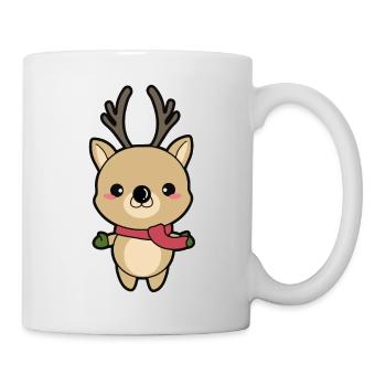 Renne - Mug blanc - blanc - Droite