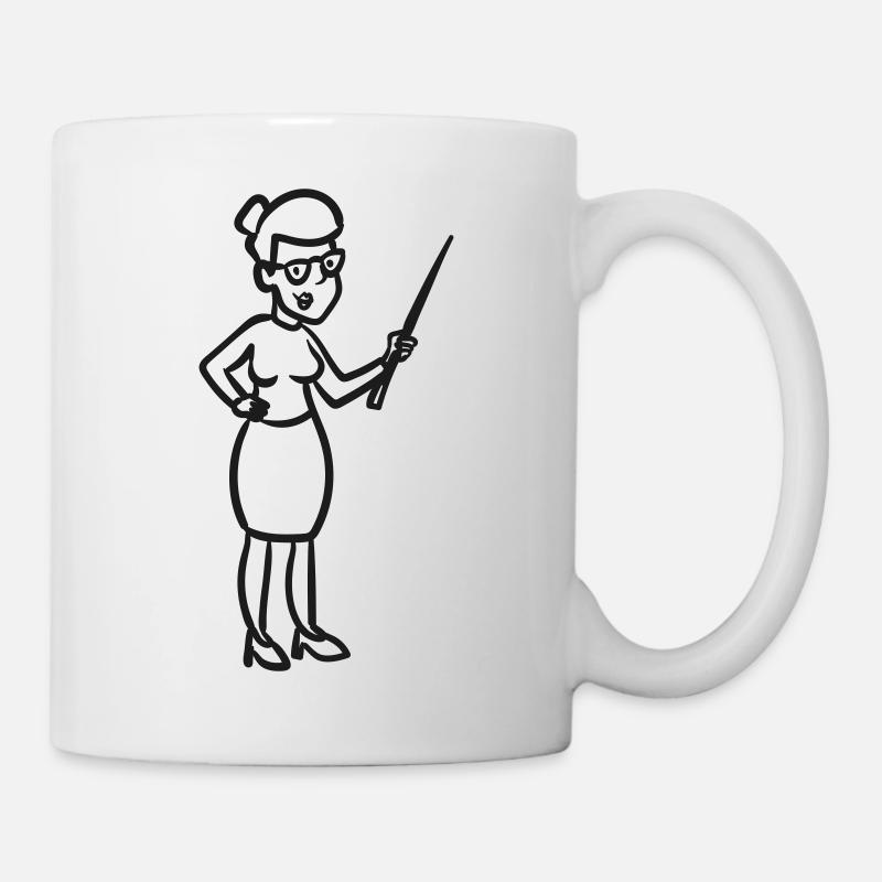 Lehrerin - Tasse - Weiß