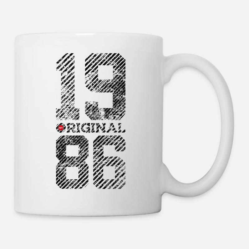 40TH BIRTHDAY VINTAGE ORIGINAL 1986 - Mug - white