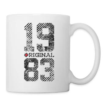 43RD BIRTHDAY VINTAGE ORIGINAL 1983 - Mug - white - Right