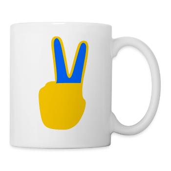 Ukraine - Tasse - Weiß - Rechts