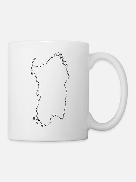 Sardaigne - Mug blanc - blanc