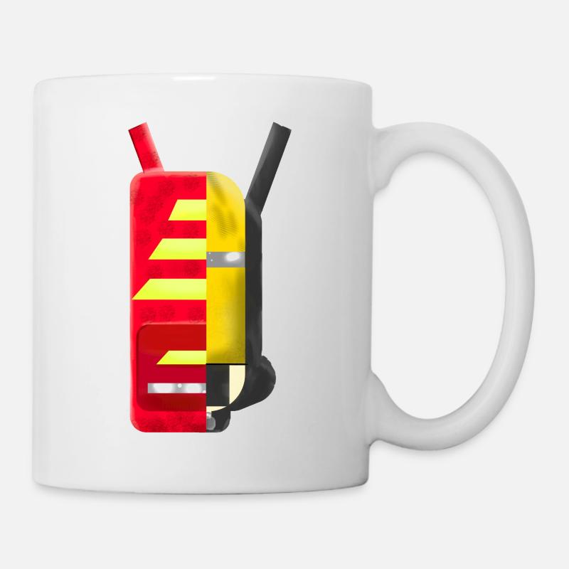 Rettung und Feuerwehr - Tasse - Weiß