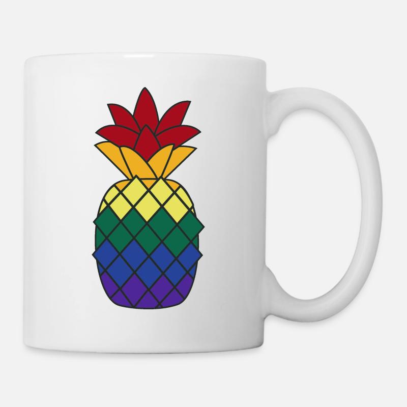 Ananas - Mug blanc - blanc