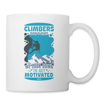 Grimper - Mug blanc - blanc - Droite