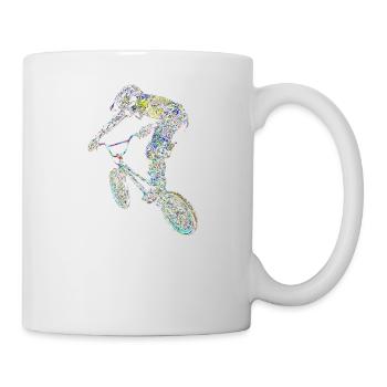 bmx - Mug blanc - blanc - Droite