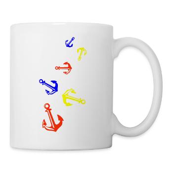 Anchor Icon Icon - Mug - white - Right