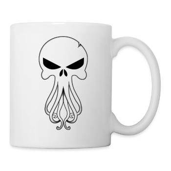 Tentakel des Todes - Tasse - Weiß - Rechts