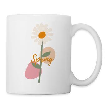 Beautiful Flower Spring Design - Mug - white - Right
