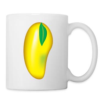 J’adore les mangues - Mug blanc - blanc - Droite