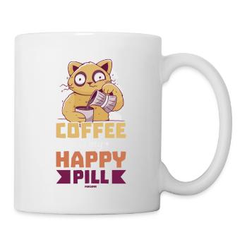 Café Espresso Capuccino Office Fun Cadeau - Mug blanc - blanc - Droite