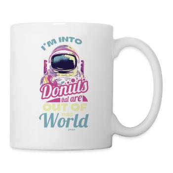 Donut Sweets Donuts Food Baker Gift - Mug - white - Right