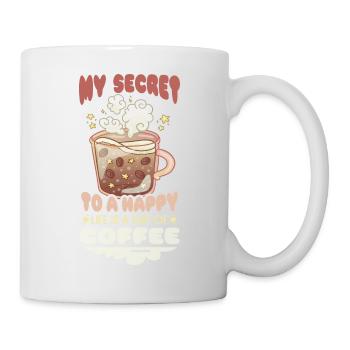 Kaffee - Tasse - Weiß - Rechts