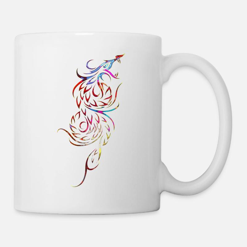 Élément de tatouage vectoriel tatouage tribal tatouages - Mug blanc - blanc