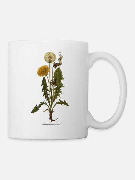 Löwenzahn - Tasse - Weiß