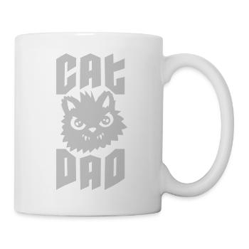 Chat maléfique Chat Papa - Mug blanc - blanc - Droite