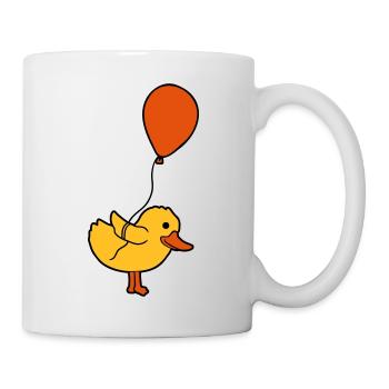 Balloon Little Chick Comic - Mug - white - Right