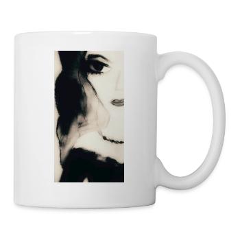 Not half a woman! - Mug blanc - blanc - Droite