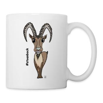 stoanbock - Tasse - Weiß - Rechts