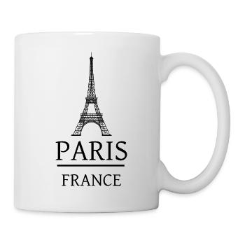 paris france - Mug blanc - blanc - Droite
