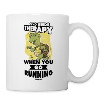 Running Jogging Sport Race Training Gift - Mug - white - Right