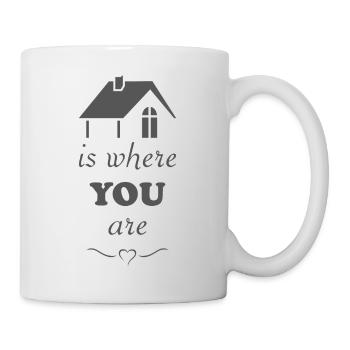 Home is where you are - Mug - white - Right