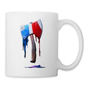 Axt - Tasse - Weiß - Rechts