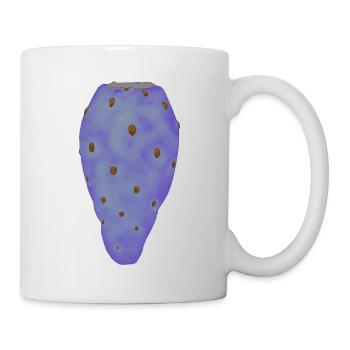Figue De Barbarie Violette - Figue De Barbarie - Mug blanc - blanc - Droite