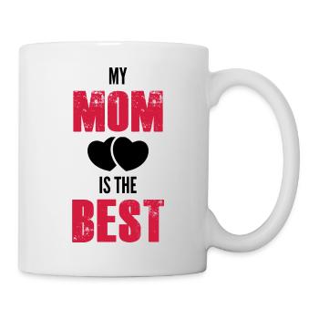 maman c'est la meilleure / cadeau enfant - Mug blanc - blanc - Droite