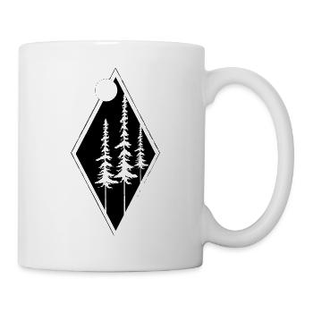 Tree Geometric shape - Mug - white - Right