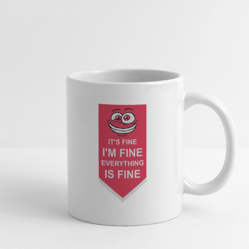 Tout va bien devis Mug blanc