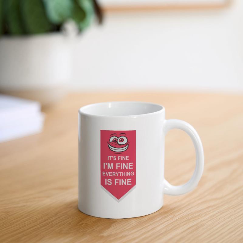 Tout va bien devis Mug blanc
