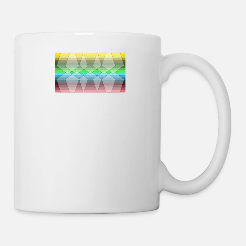 Le drapeau légèrement différent - Mug blanc - blanc