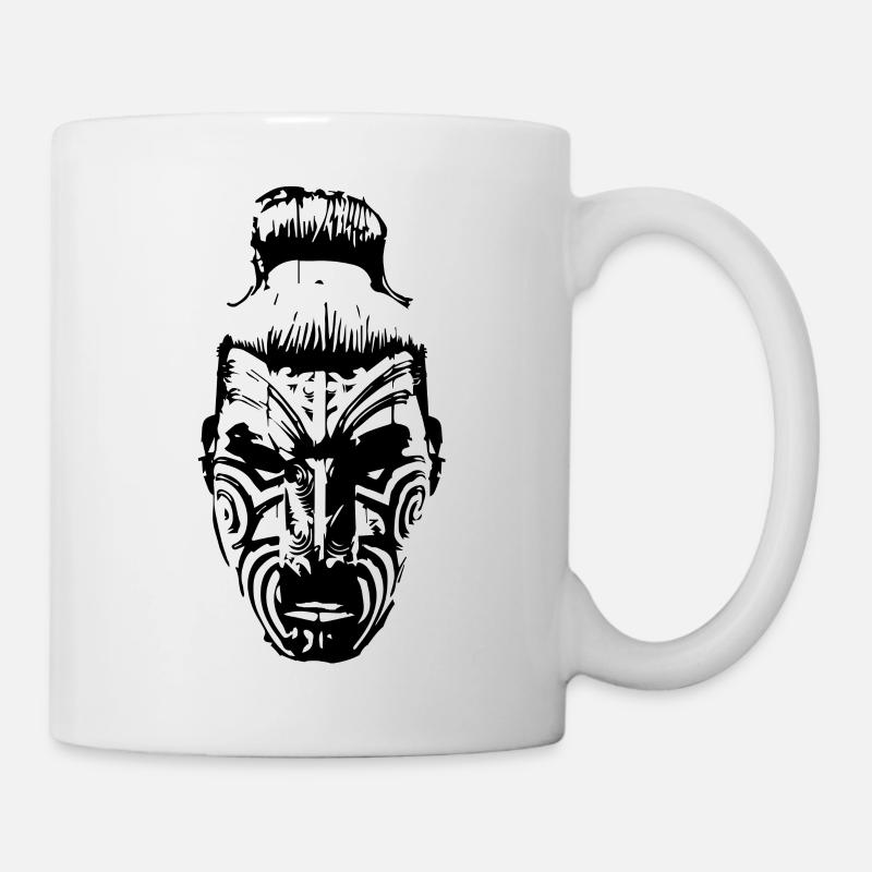 Guerrier en colère - Mug blanc - blanc