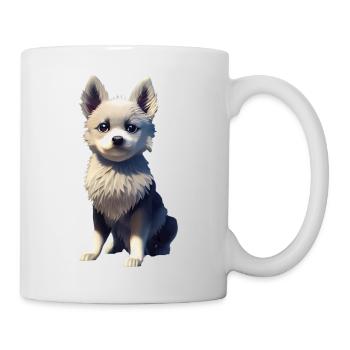 Alaskan Clover Kai Dog - Alaskan Clover Kai - Mug - white - Right